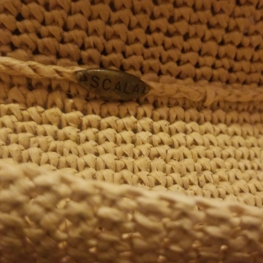 Scala Collention Crochet Hat W/Drawstring - image 3